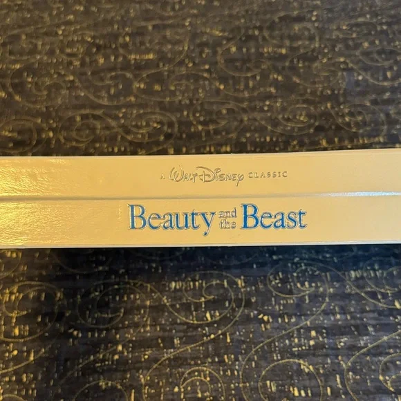 Disney Beauty and the Beast Collector's Box with VHS, CD, Lithograph, book - Picture 6 of 7